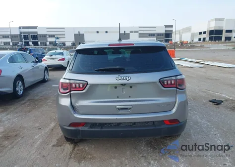 2020 Jeep Compass Sport Fwd из США, поврежденный, VIN 3C4NJCAB5LT133834